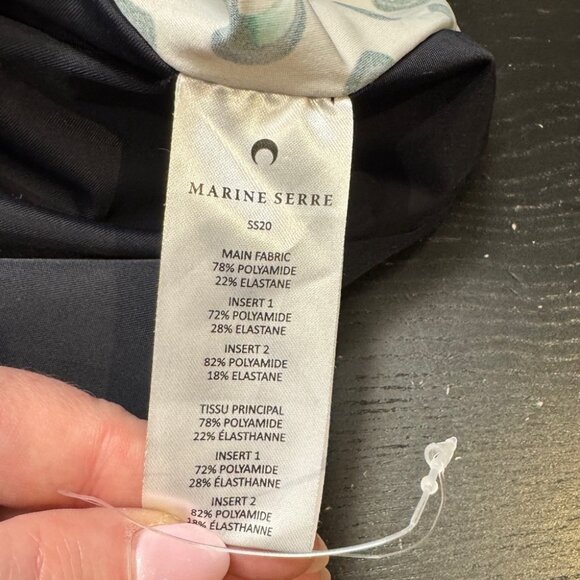 Marine Serre Half Moon Wrap Top size L - Picture 11 of 13